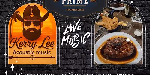 Live music by Kerry Lee at Moussalli's Prime