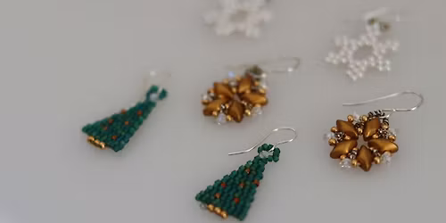Create Christmas star Earrings with Maggie Meister
