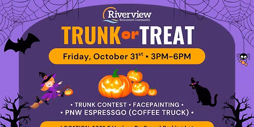 Riverview Retirement Community Trunk R Treat!