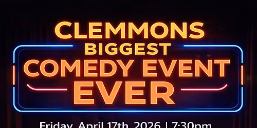 CLEMMONS\u2019 BIGGEST COMEDY EVENT EVER!