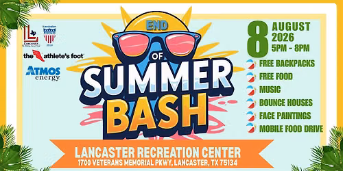 End of Summer Bash (and backpack giveaway)