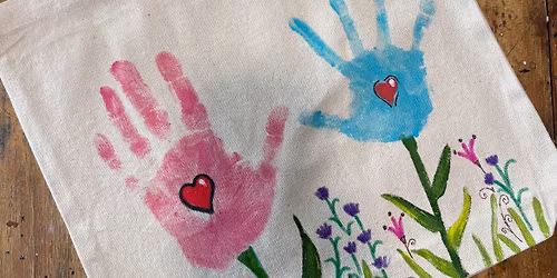 Mother\u2019s  Day Canvas Tote 