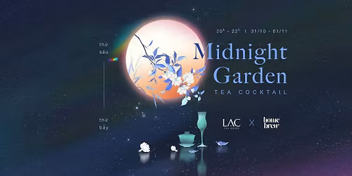 Tea Cocktail: MIDNIGHT GARDEN