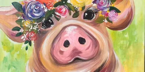JOIN BRUSH PARTY WITH JO TO PAINT \u2018MISS PIGGY\u2019 HEATH AND REACH - NR WOBURN 
