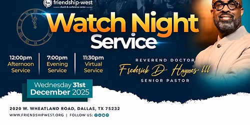 Watch Night Services