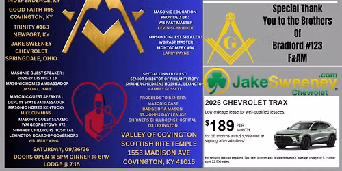 100 Masons A Night of Brother 