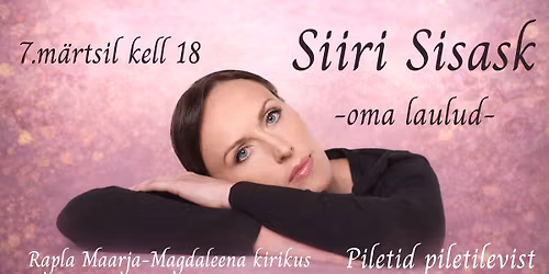 Siiri Sisask - oma laulud
