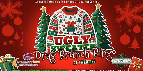 Drag Brunch Bingo Ugly Christmas Sweater Edition at Twenties Cocktail Joint