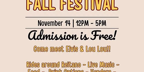 Reitano's Fall Festival 