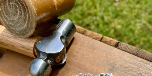 3 seats available\u2014 Sterling Silver Charm Bracelet with Sweet Rock Metal Shop
