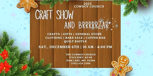 Craft Show & Brrrrrrrrzar