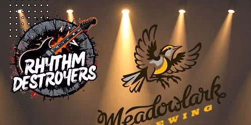 Rhythm Destroyers on the Patio Stage - Meadowlark Brewery