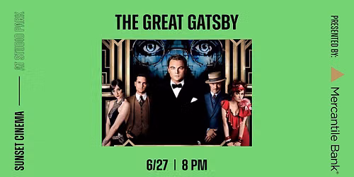 The Great Gatsby @ Sunset Cinema