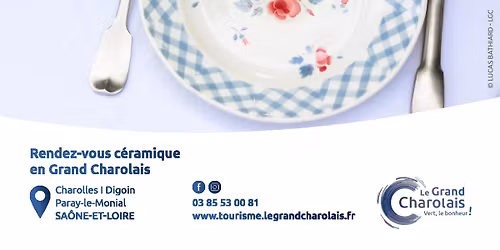 BROCANTE 100% C\u00c9RAMIQUE ET ART DE LA TABLE DE DIGOIN (71)