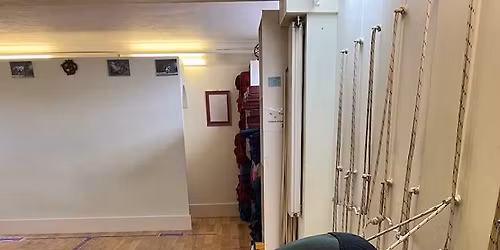 Therapy class\u2026Iyengar Yoga for Back problems