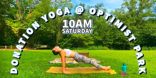 Donation Yoga @ Optimist Park