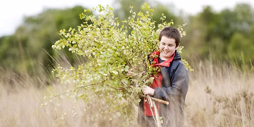 Young rangers in the park: Jesmond Dene