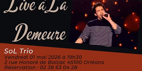 Grignote Musicale \/\/ Samy Defosse Trio \/\/ Pop & Soul