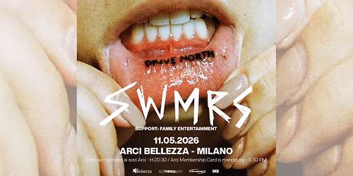 SWMRS | Milano, Arci Bellezza + Support: Family Entertainment