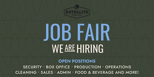 Work at Satellite: Job Fair