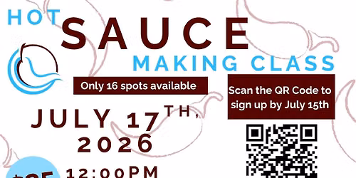 Hot Sauce Making Class
