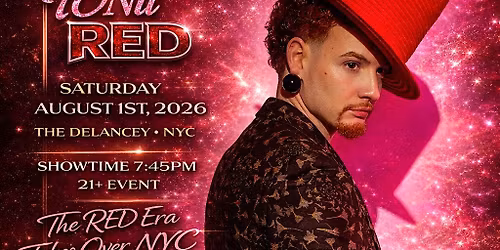 TONii RED LIVE At The Delancey NYC