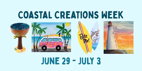 Coastal Creations Summer Camp at Mad Splatter