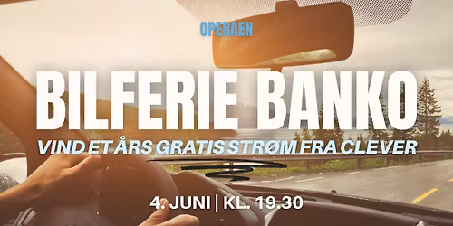 Bilferie Banko - vind 1 \u00e5rs GRATIS str\u00f8m fra Clever