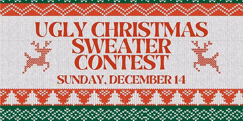 Ugly Christmas Sweater Contest