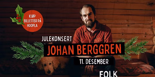 Julekonsert med Johan Berggren