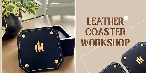 Leather Coaster Workshop