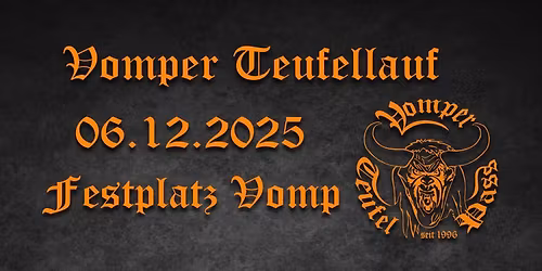 Vomper Teufellauf am 6.12.25 