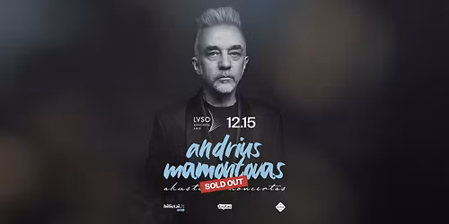 SOLD OUT | Andrius Mamontovas | Akustinis koncertas | LVSO koncert\u0173 sal\u0117