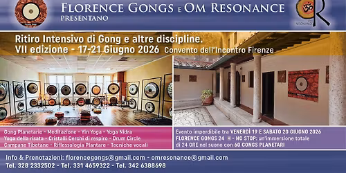 Ritiro Intensivo Gong e altre discipline-VII Edizione