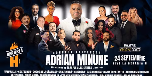 Adrian Minune - Concert Aniversar \/\/ 24 septembrie 2026
