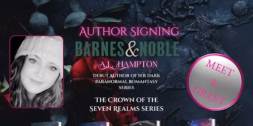 Meet the Author - A.L. Hampton - Signing Copies of her Dark Paranormal Romantasy Series