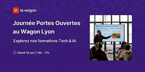 Journ\u00e9e Portes Ouvertes au Wagon Lyon