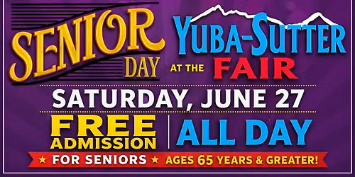Senior's Day at the Yuba-Sutter Fair