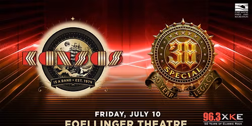 Kansas - The Band & .38 Special