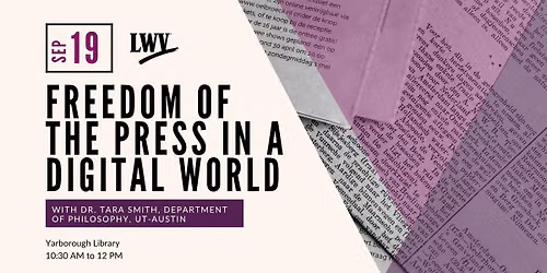 Freedom of the Press in a Digital World
