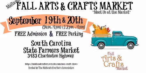 2026 Midlands Fall Arts & Crafts Market