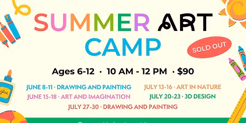 Summer Art Camp \u00b7 Art & Imagination