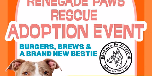 Renegade Paws Rescue at B&D Burgers Pooler