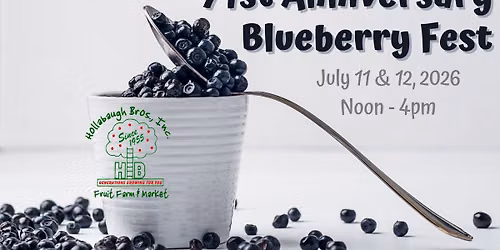 71st Anniversary Blueberry Festival