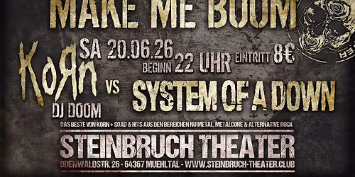 Make Me Boom! KoRn vs SOAD mit DJ Doom