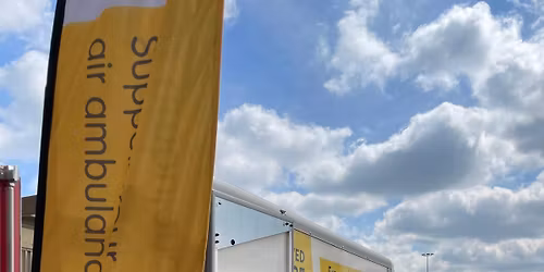 Air Ambulance recycling day