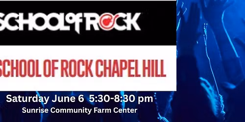 Rock the Barn with School of Rock House Band