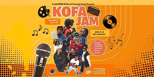 KOFA JAM: Youth Creative Night \u2014 Presented by CreateTEENS x KOFA