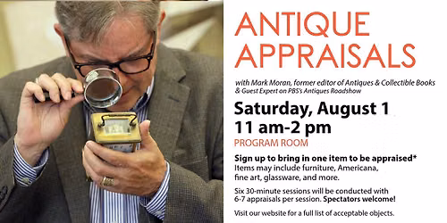 Antique Appraisals (adults)