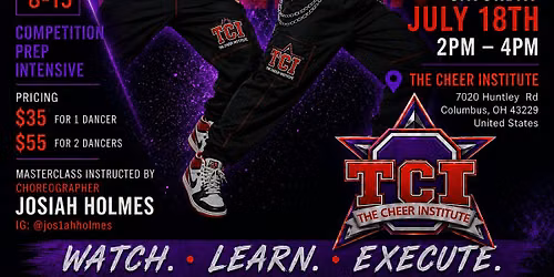 TCI PRESENTS: Masterclass for Competition Hip Hop Team